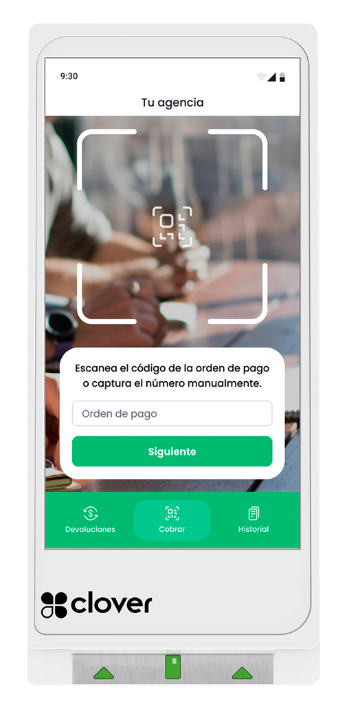 App POS — Escáner de pago